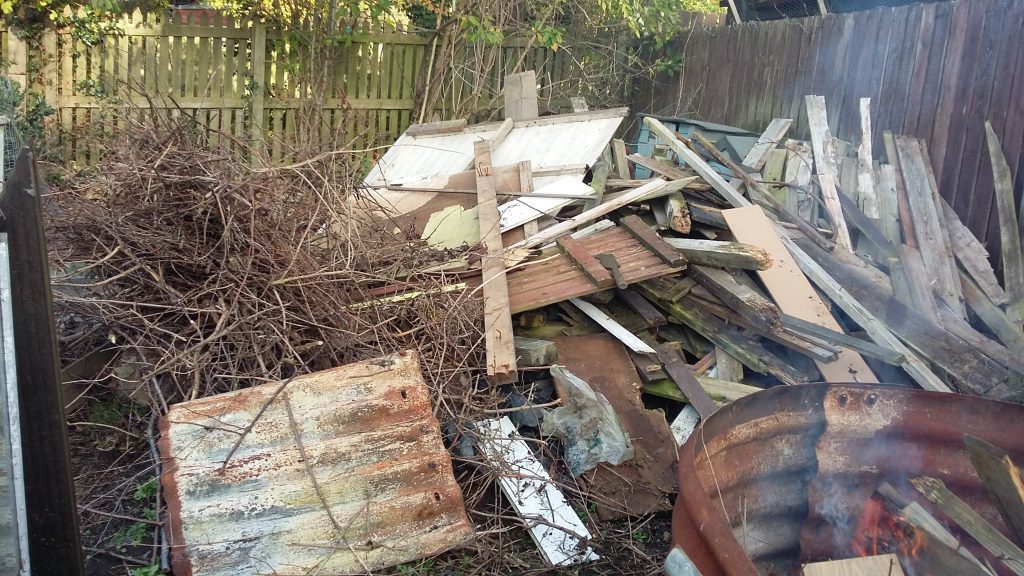 woodpile-before