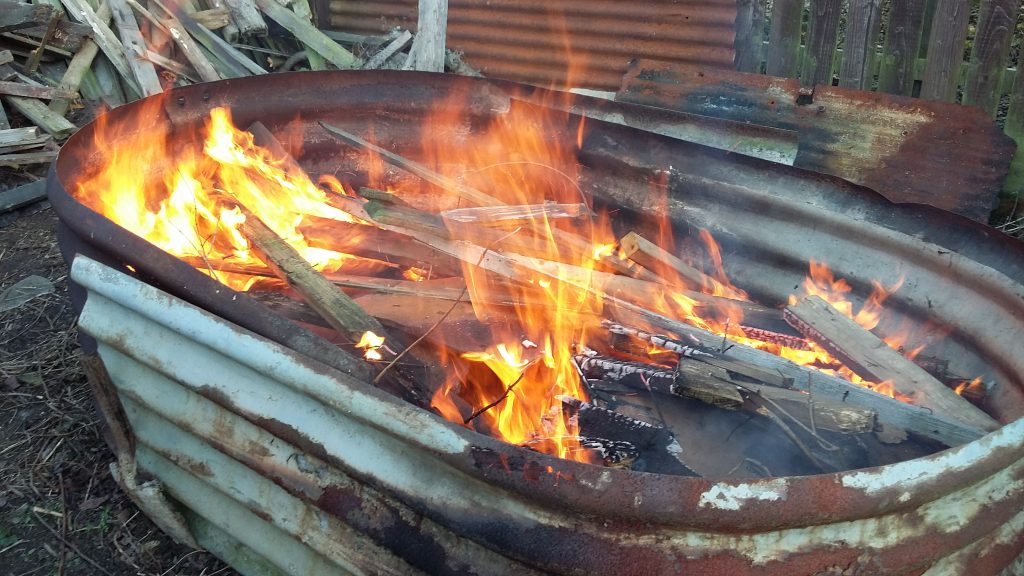 woodpile-during